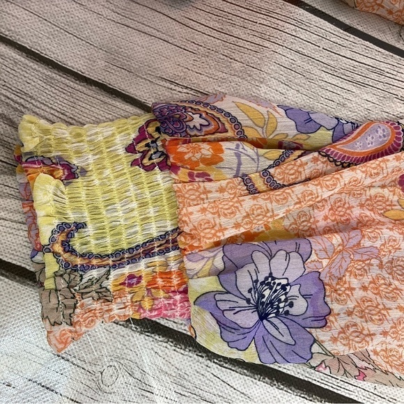 FATE Paisley Smocked Mini Dress - Picture 10 of 15